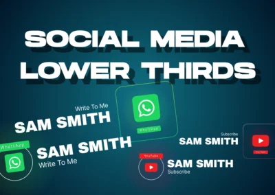 Social Media Lower Thirds V2